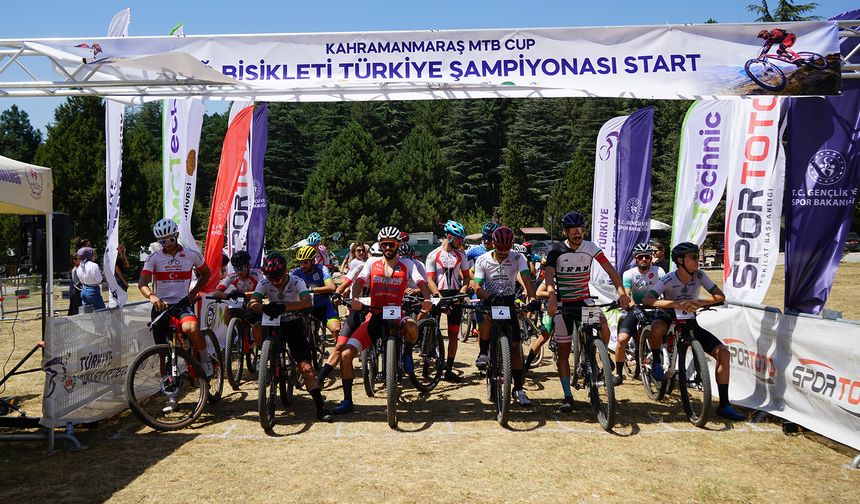 Dağ Bisikleti Tutkunları Kahramanmaraş’ta Bir Araya Geldi