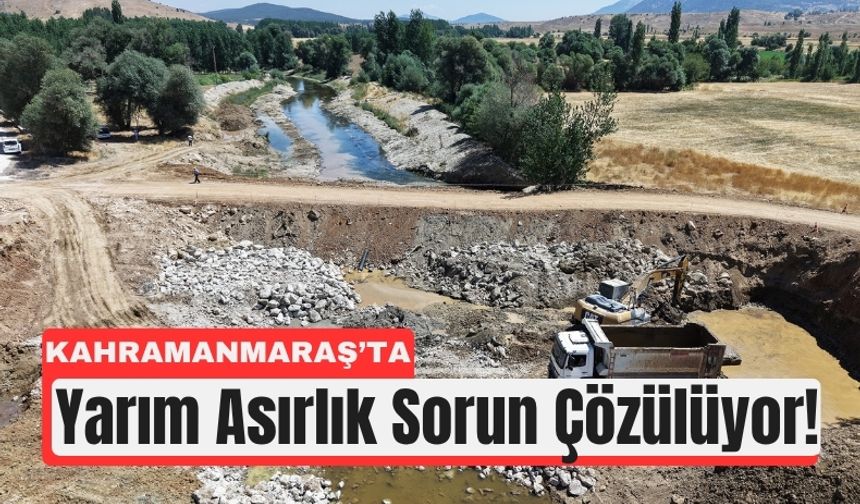 Kahramanmaraş’ta 50 Yıllık Ulaşım Sorununa Neşter!