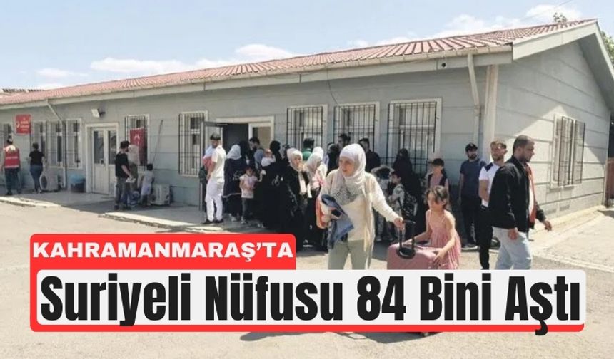 Kahramanmaraş’tan 554 Suriyeli Yurduna Döndü!