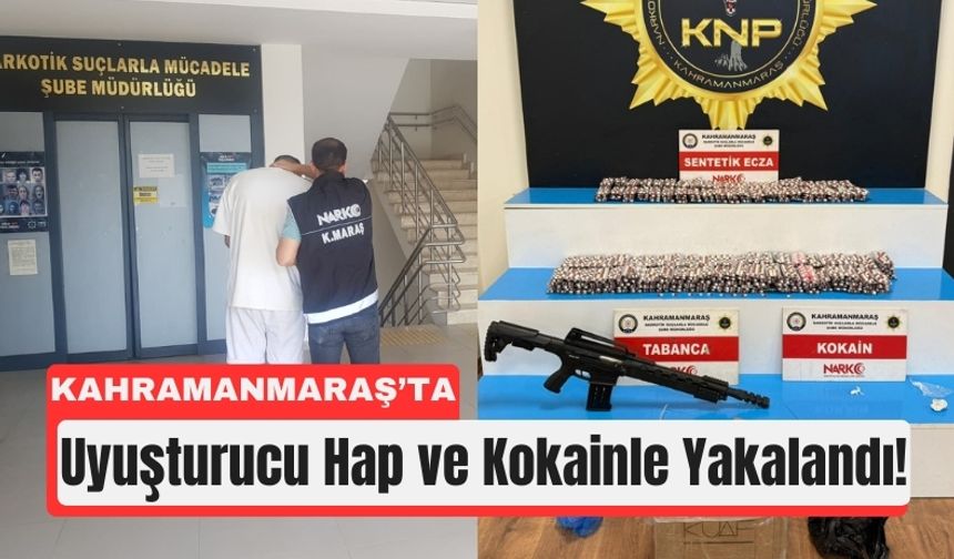 Kahramanmaraş’ta Zehir Tacirine Suçüstü Baskın!