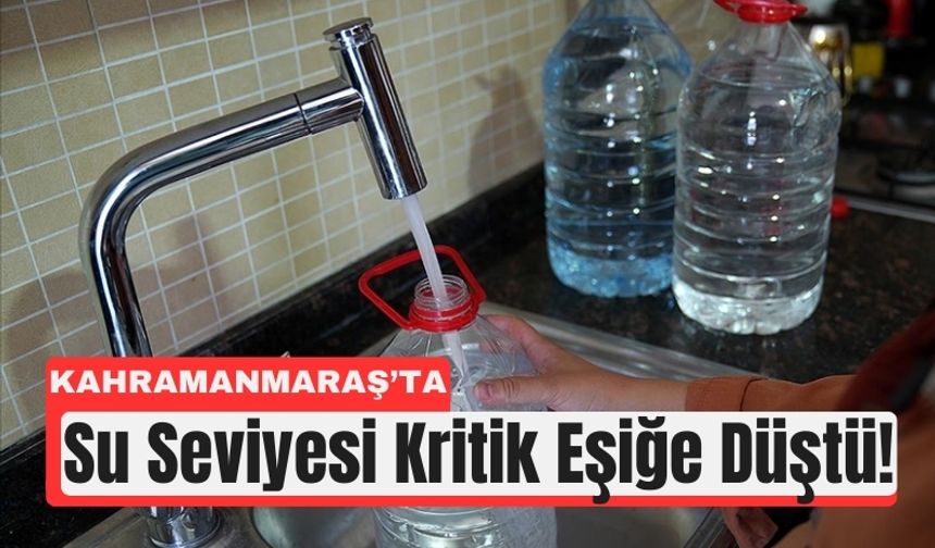 Kahramanmaraş’ta 20 Mahallede Su Kesintileri Olabilir!