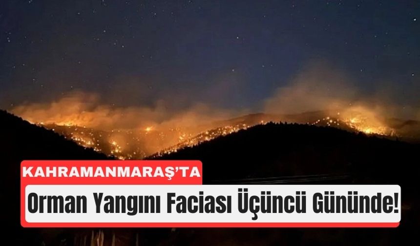 Kahramanmaraş ve Osmaniye’de Yangın Alarmı!