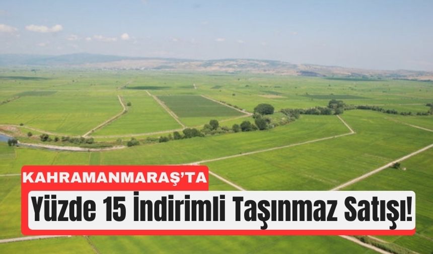 Kahramanmaraş’ta TOKİ İhalesi: 12 Taşınmaz Satılacak