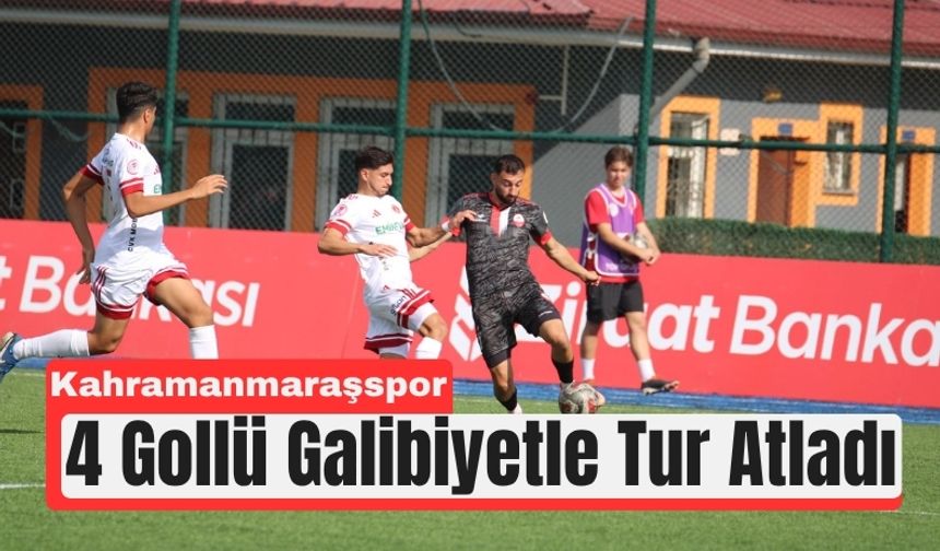 Kahramanmaraşspor, Kupa’da 4. Tura Adını Yazdırdı