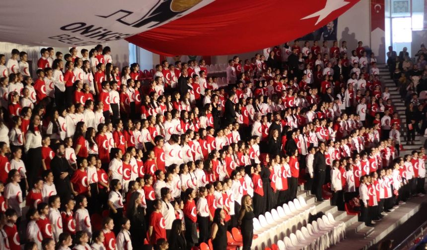 Kahramanmaraş’ta Coşkulu 29 Ekim Kutlaması