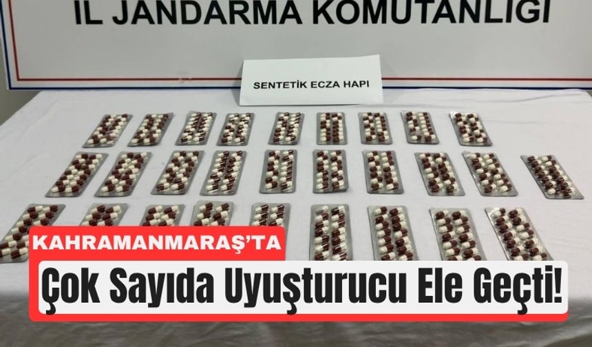 Kahramanmaraş’ta Jandarma 51 Suçluyu Yakaladı!