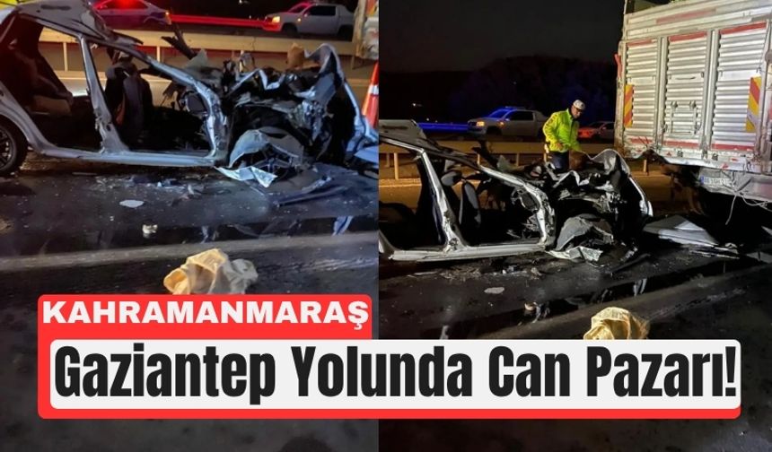 Kahramanmaraşlı Ailenin Yolculuğu Facia ile Son Buldu!