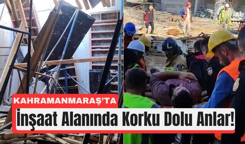 Kahramanmaraş’ta İskele Faciası Ucuz Atlatıldı