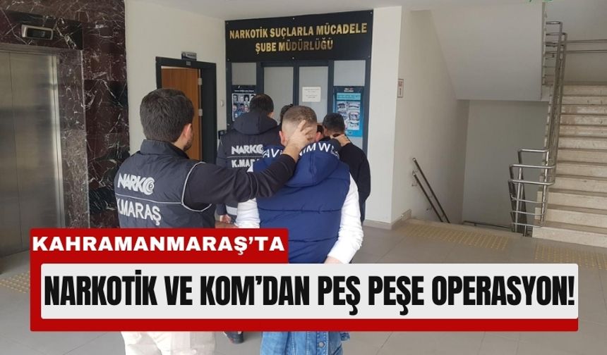 Kahramanmaraş’ta Elektronik Sigara ve Sentetik Hap Baskını