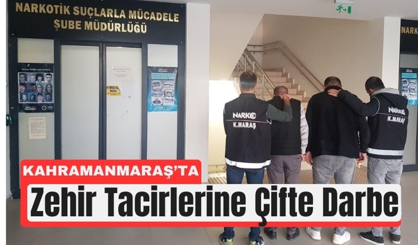 Kahramanmaraş Polisi 3 Taciri Adalete Teslim Etti