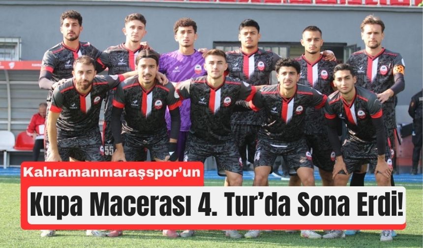 Kahramanmaraşspor Uzatmada Yıkıldı! Kupaya Erken Veda