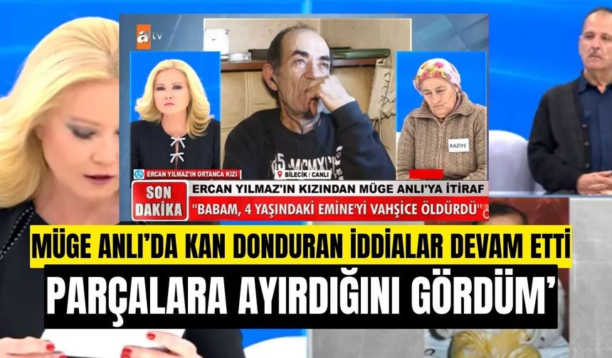 Müge Anlı'da Emine Yıldırımcan Dosyasında Yeni İddia: Tanık Olduğunu Söyleyen İsimden Kan Donduran Anlatım