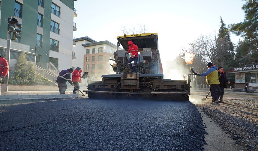 Kahramanmaraş’ta Zübeyde Hanım Bulvarı Yenileniyor