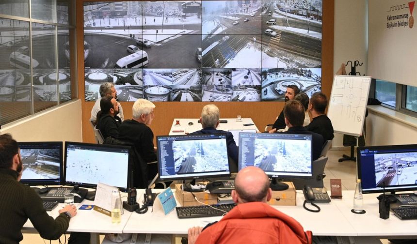 Kahramanmaraş’ta Kar Alarmı: Trafik Anlık Takip Ediliyor
