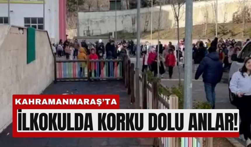 Kahramanmaraş Okulda Yangın Paniği: Öğrenciler Tahliye Edildi