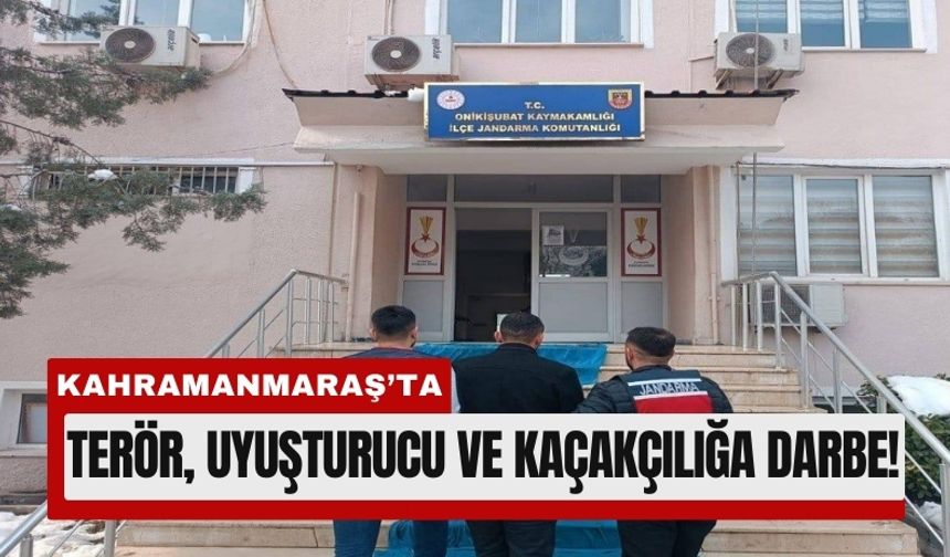 Kahramanmaraş'ta Bir Haftada 272 Suçlu Yakalandı!