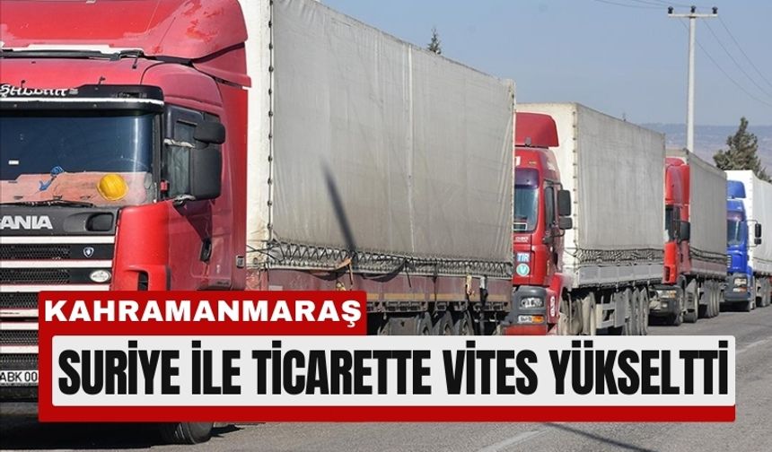 Kahramanmaraş 38 Ülkeye Ürün Gönderiyor