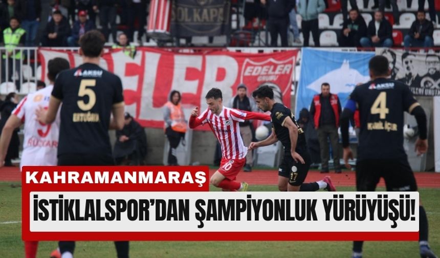 Kahramanmaraş İstiklalspor’dan Altın Değerinde 3 Puan