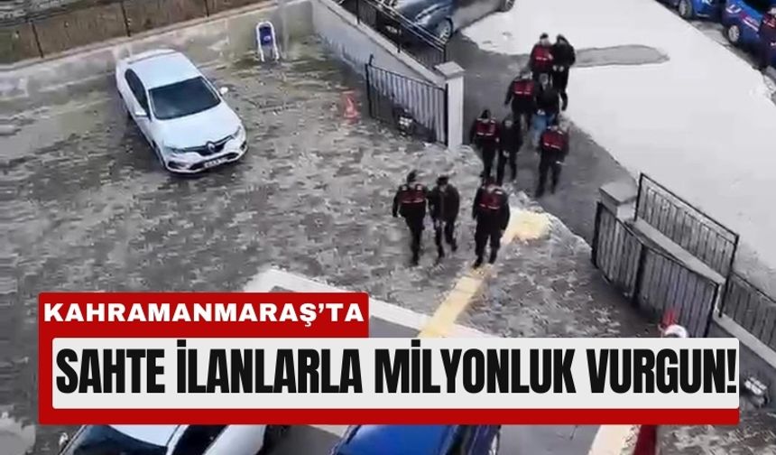 Kahramanmaraş'ta Sosyal Medya Tuzakçıları Yakalandı!