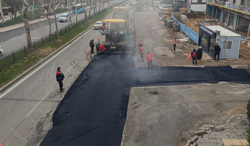 Kahramanmaraş'ta Yol Yenileme Devam Ediyor