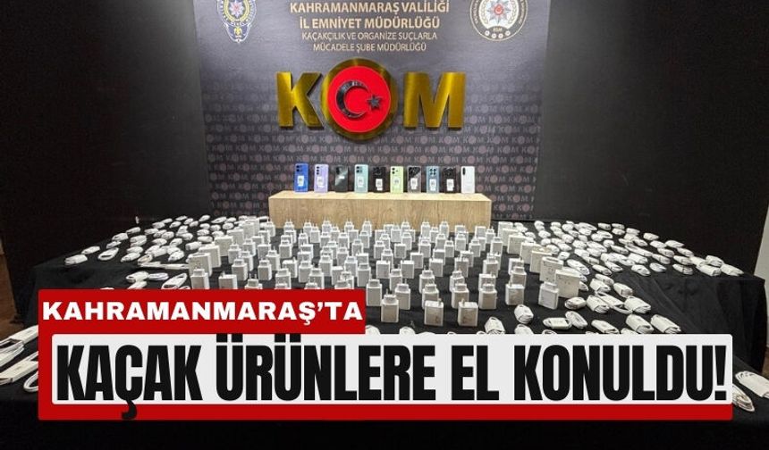 Kahramanmaraş’ta Kaçakçılara Çifte Baskın: 2 Gözaltı!