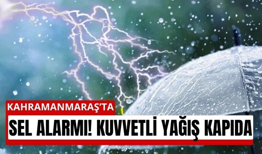 Kahramanmaraş’a 2 Günlük Kritik Uyarı! Sağanak ve Kar Geliyor