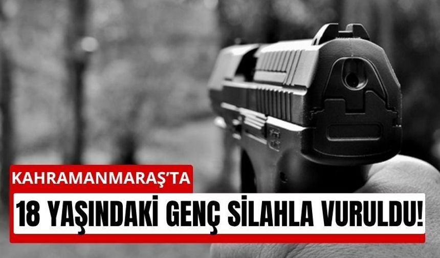 Kahramanmaraş'ta Tartıştığı Genci Vurup Kaçtı!