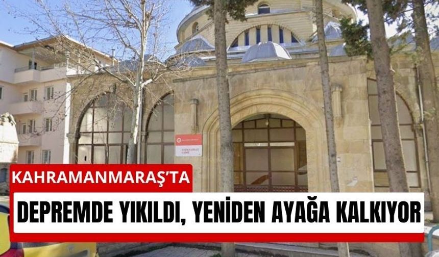 Kahramanmaraş’ta 31 Milyonluk Cami Projesi