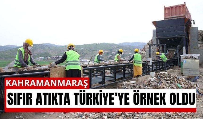 Kahramanmaraş'ta Atıklar Ekonomiye Kazandırılıyor!