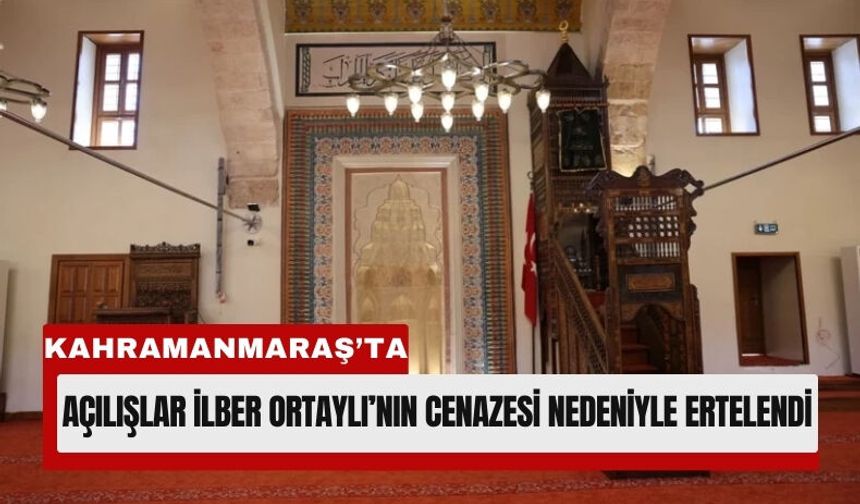 Kahramanmaraş’ta Deprem Sonrası Restore Edilen Camiler Açılıyor