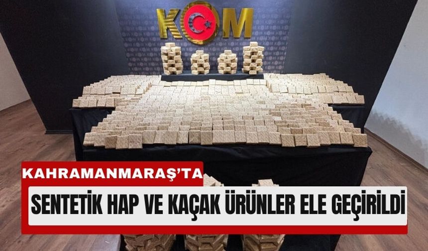 Kahramanmaraş’ta 46 Bin Deste Sigara Kağıdı Ele Geçirildi!