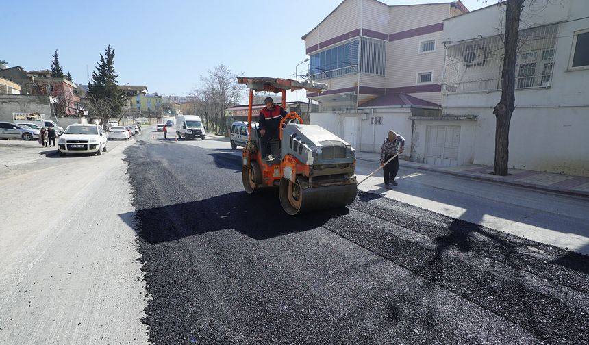 Kahramanmaraş’ta Ana Arterlerde Asfalt Çalışması