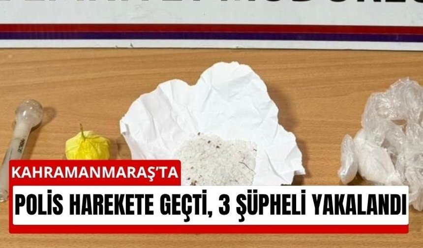 Kahramanmaraş’ta Uyuşturucu Baskını: Metamfetamin Ele Geçirildi!