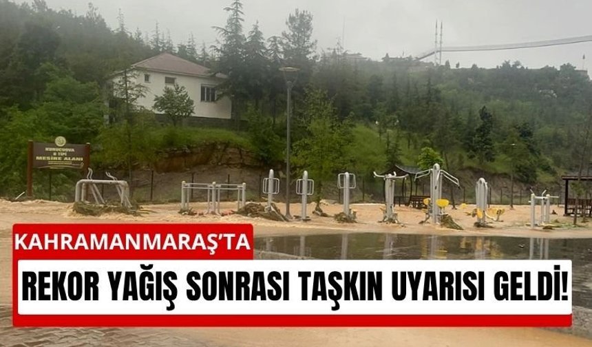 Kahramanmaraş Andırın Türkiye Rekoru Kırdı! 24 Saatte 120 Kg Yağış