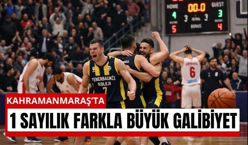 Kahramanmaraş’ta Basketbol Heyecanı: İstiklalspor Son Anda Yıkıldı