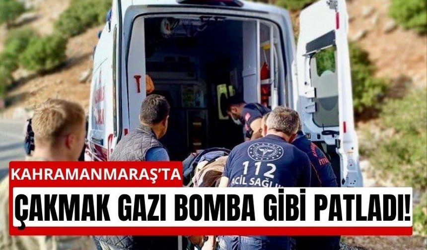 Kahramanmaraş’ta Çakmak Gazı Patladı: 3 Yaralı!