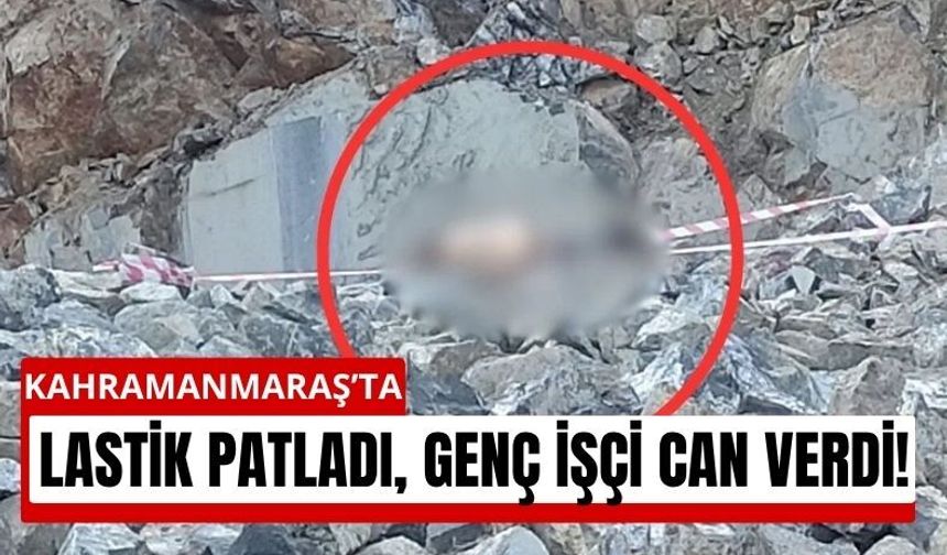 Kahramanmaraş'ta Mermer Ocağında Facia! 1 İşçi Can Verdi
