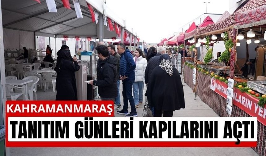 İstanbul’da 4 Günlük Kahramanmaraş Festivali Başladı