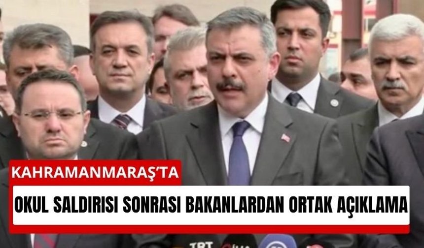 Türkiye Yasta: Bakanlar Kahramanmaraş’ta Açıklama Yaptı!