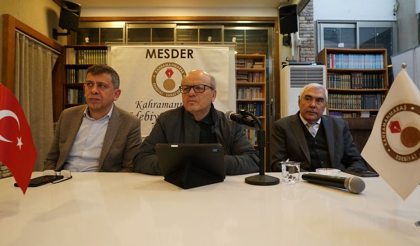 Kahramanmaraş’ta Edebiyat Söyleşisi: Duran Boz’dan “Edebiyat Geleneği” Vurgusu