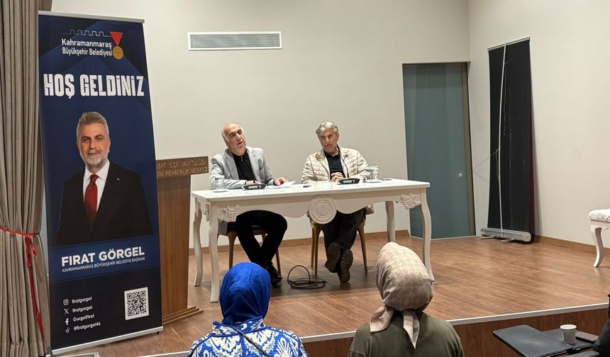 Kahramanmaraş’ta Edebiyat Dolu Buluşma