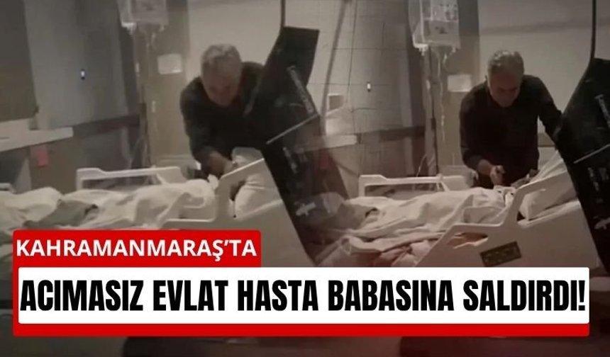 Kahramanmaraş'ta Hastane Odasında Şok Görüntüler!