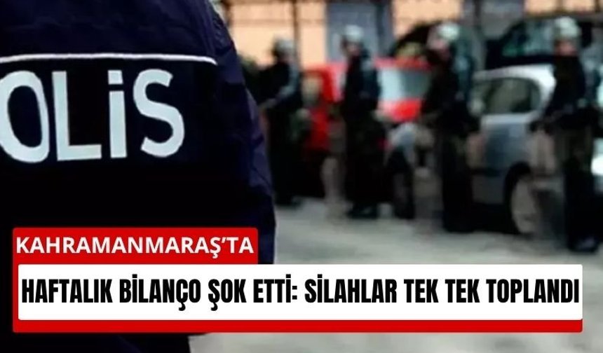 35 Bin Kişi Sorgulandı: Kahramanmaraş’ta Büyük Temizlik