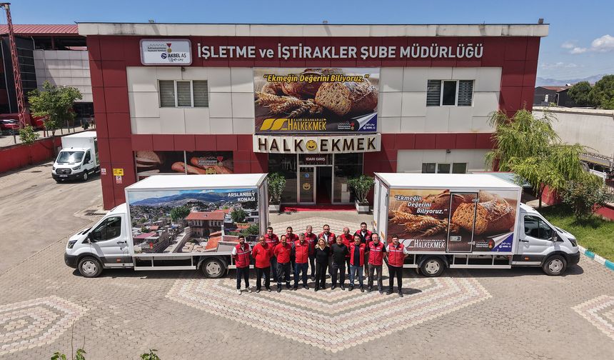 Kahramanmaraş’ta Halk Ekmek Dağıtımı Güçleniyor