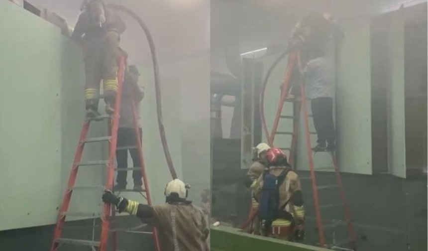 Kahramanmaraş’ta Tekstil Fabrikasında Yangın: Alevler Korkuttu