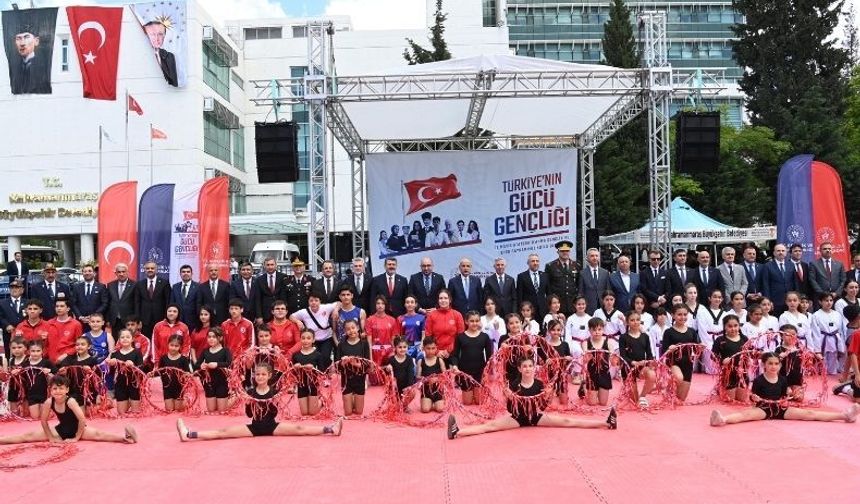 Kahramanmaraş’ta Gençlik Bayramı Coşkuyla Kutlandı