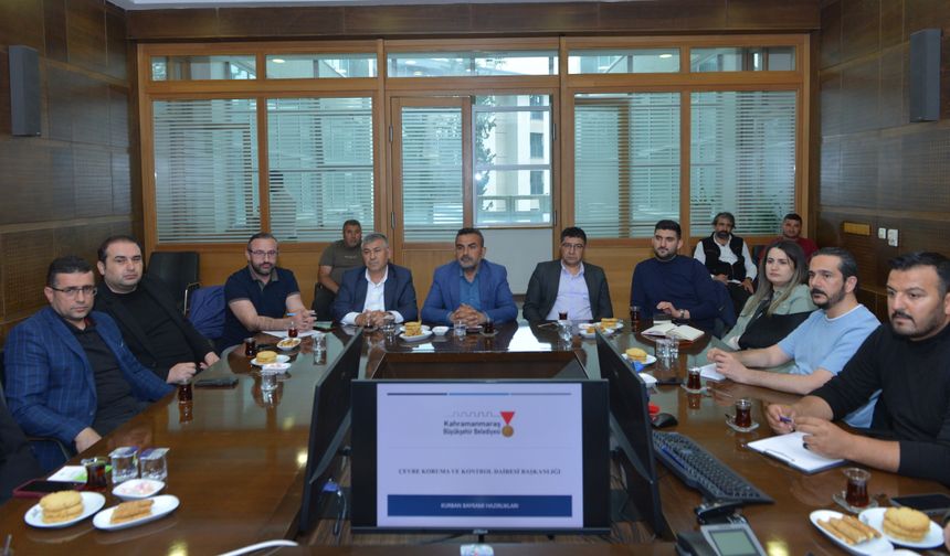 Kahramanmaraş’ta Bayram Öncesi Çevre Toplantısı