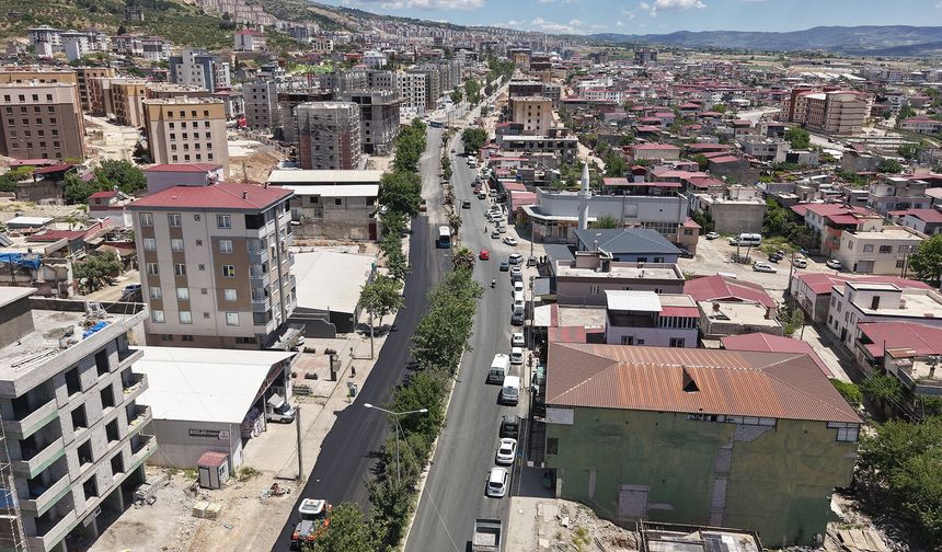 Kahramanmaraş’ta Şeyh Şamil Caddesi Baştan Sona Yenileniyor