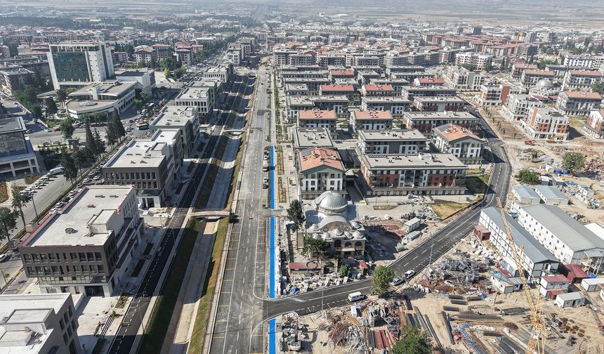 Kahramanmaraş'ta 3 Ana Cadde Baştan Sona Yenilendi