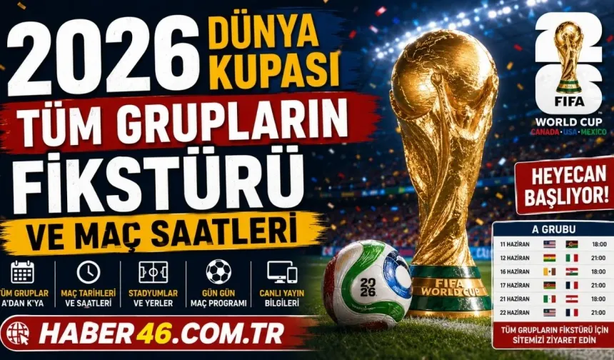 2026 Dünya Kupası Fikstürü Türkiye’nin Maç Programı ve Yeni Kurallar!